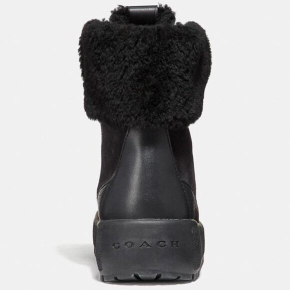 Coach Tyler Fold Over Shearling Weatherproof Boot - Picture 5 of 6